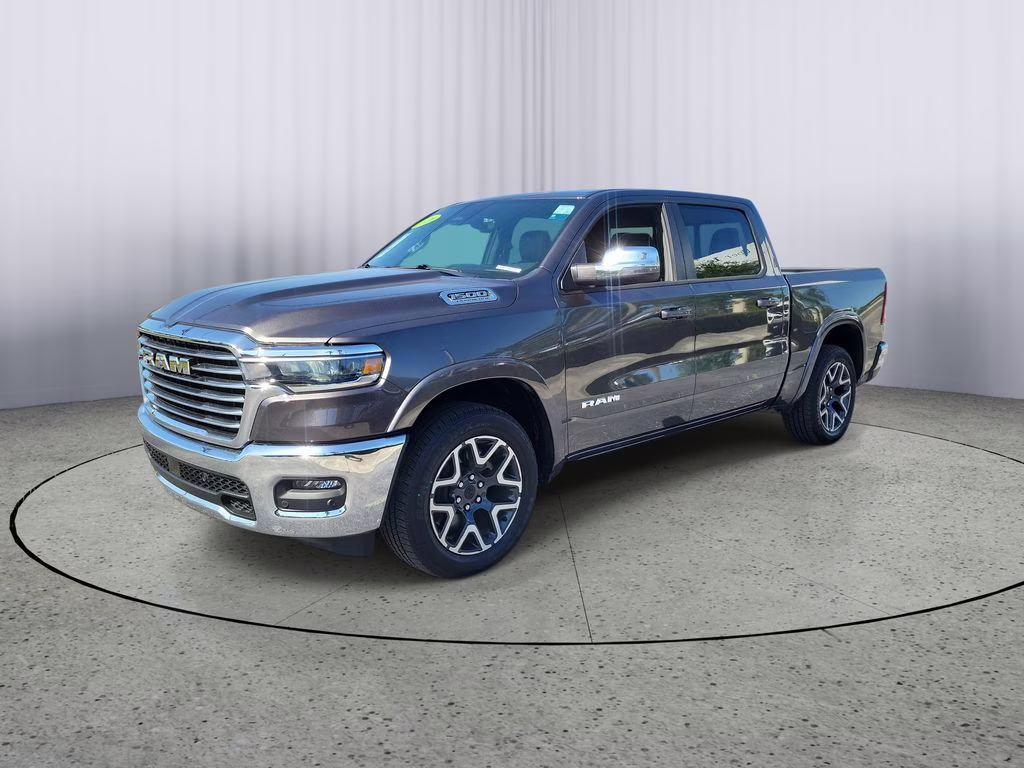 2026 Granite Crystal Metallic Clearcoat Ram 1500 Laramie 4X4 Truck