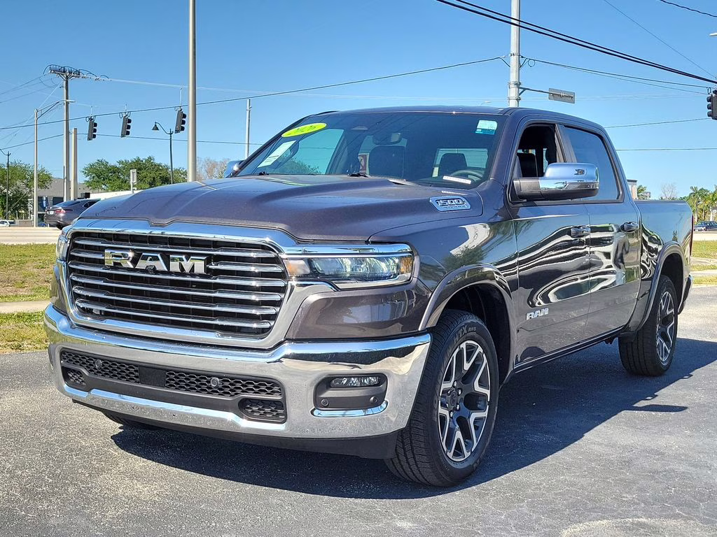 2026 Granite Crystal Metallic Clearcoat Ram 1500 Laramie 4X4 Truck