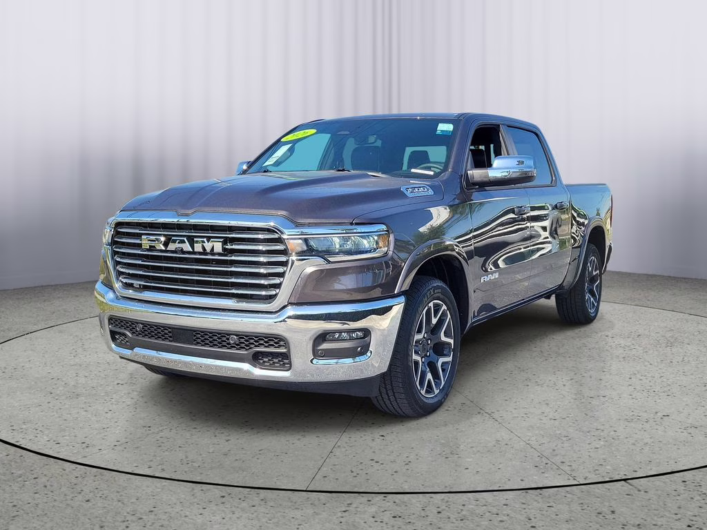 2026 Granite Crystal Metallic Clearcoat Ram 1500 Laramie 4X4 Truck