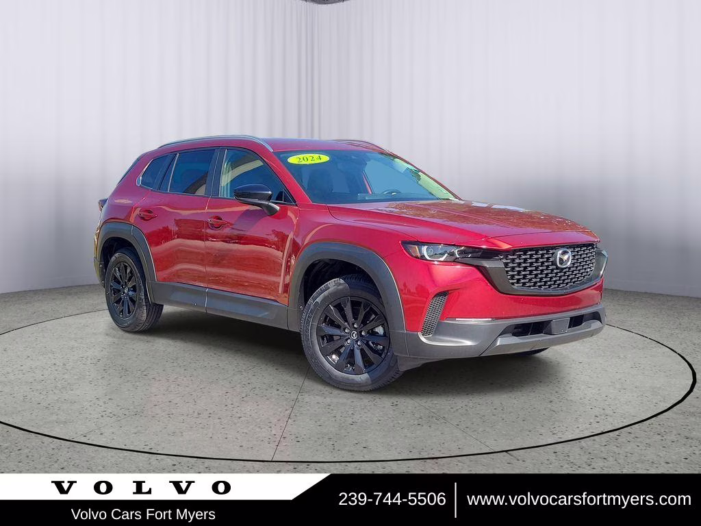 2024 Soul Red Crystal Metallic Mazda CX-50 2.5 S Preferred Package AWD SUV