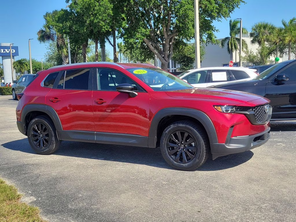 2024 Soul Red Crystal Metallic Mazda CX-50 2.5 S Preferred Package AWD SUV