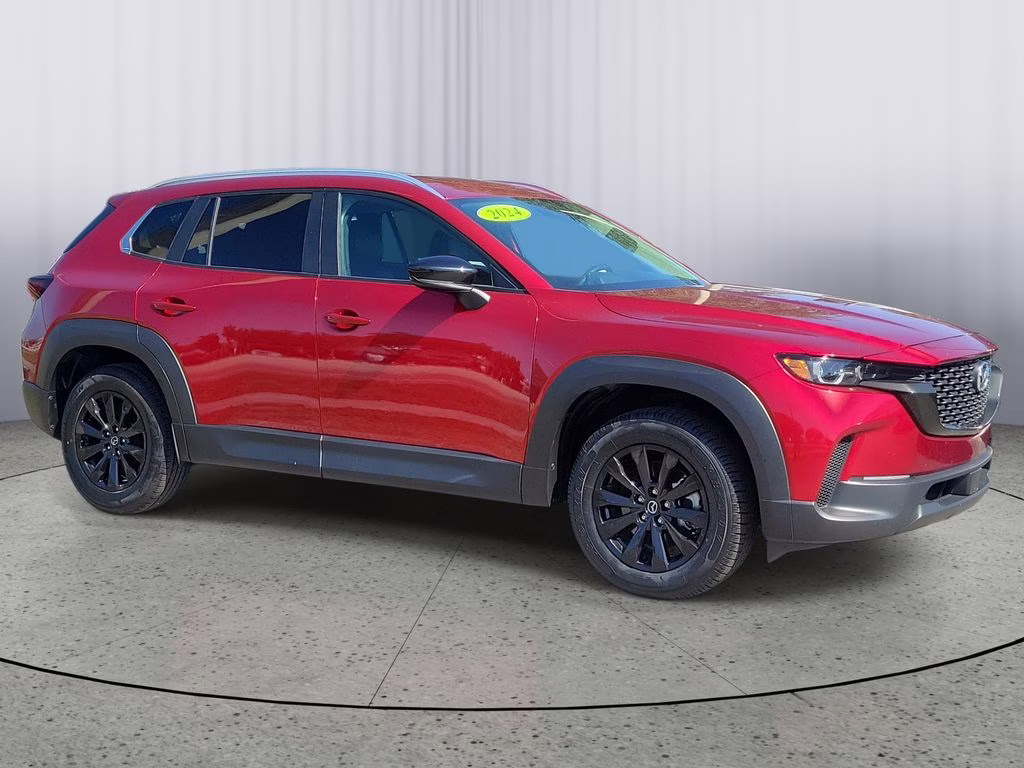 2024 Soul Red Crystal Metallic Mazda CX-50 2.5 S Preferred Package AWD SUV