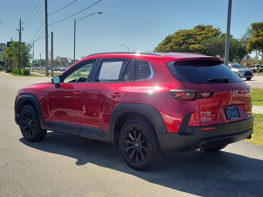2024 Soul Red Crystal Metallic Mazda CX-50 2.5 S Preferred Package AWD SUV