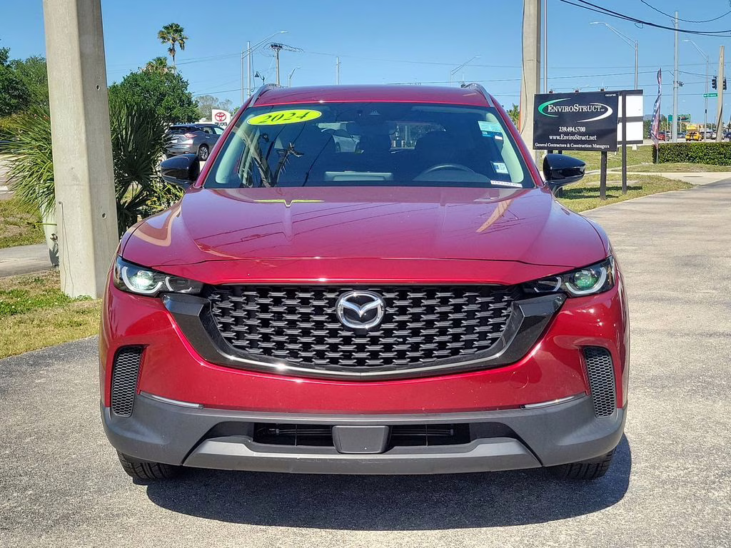 2024 Soul Red Crystal Metallic Mazda CX-50 2.5 S Preferred Package AWD SUV