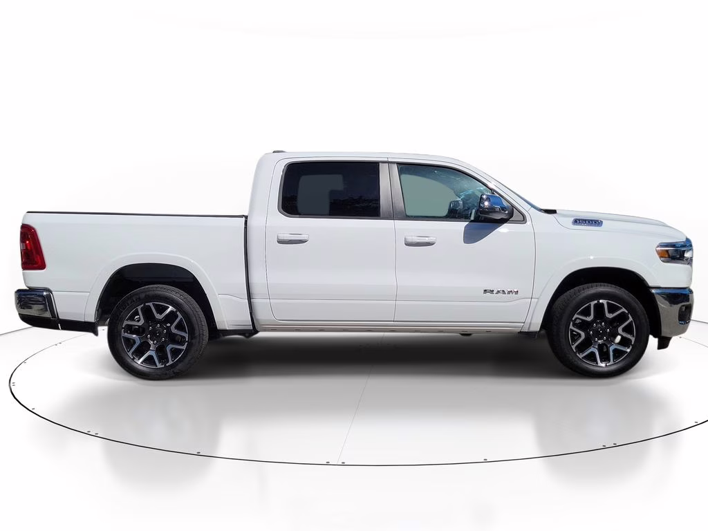 2026 Bright White Clearcoat Ram 1500 Laramie 4X4 Truck
