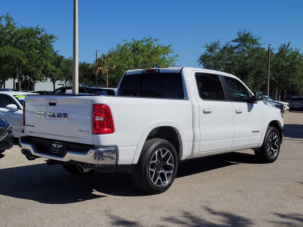 2026 Bright White Clearcoat Ram 1500 Laramie 4X4 Truck