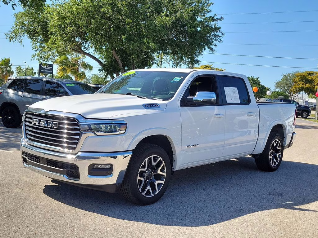 2026 Bright White Clearcoat Ram 1500 Laramie 4X4 Truck