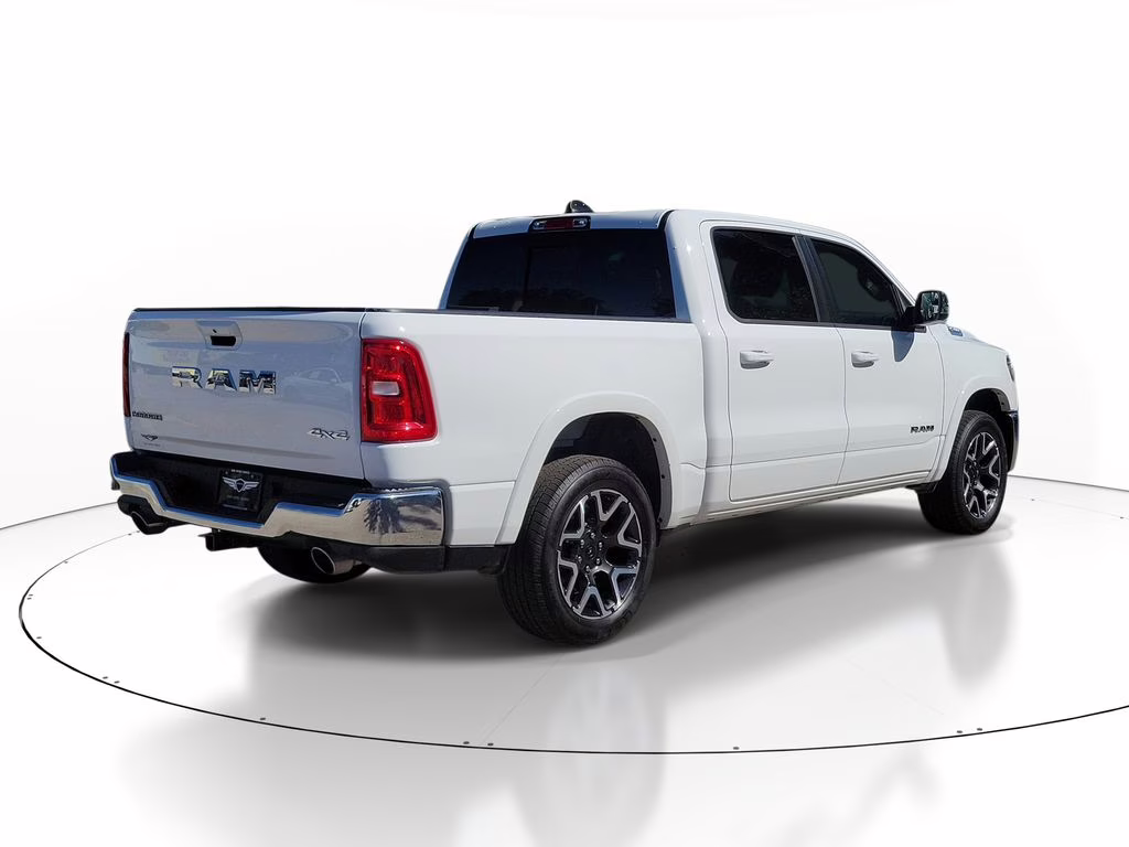 2026 Bright White Clearcoat Ram 1500 Laramie 4X4 Truck