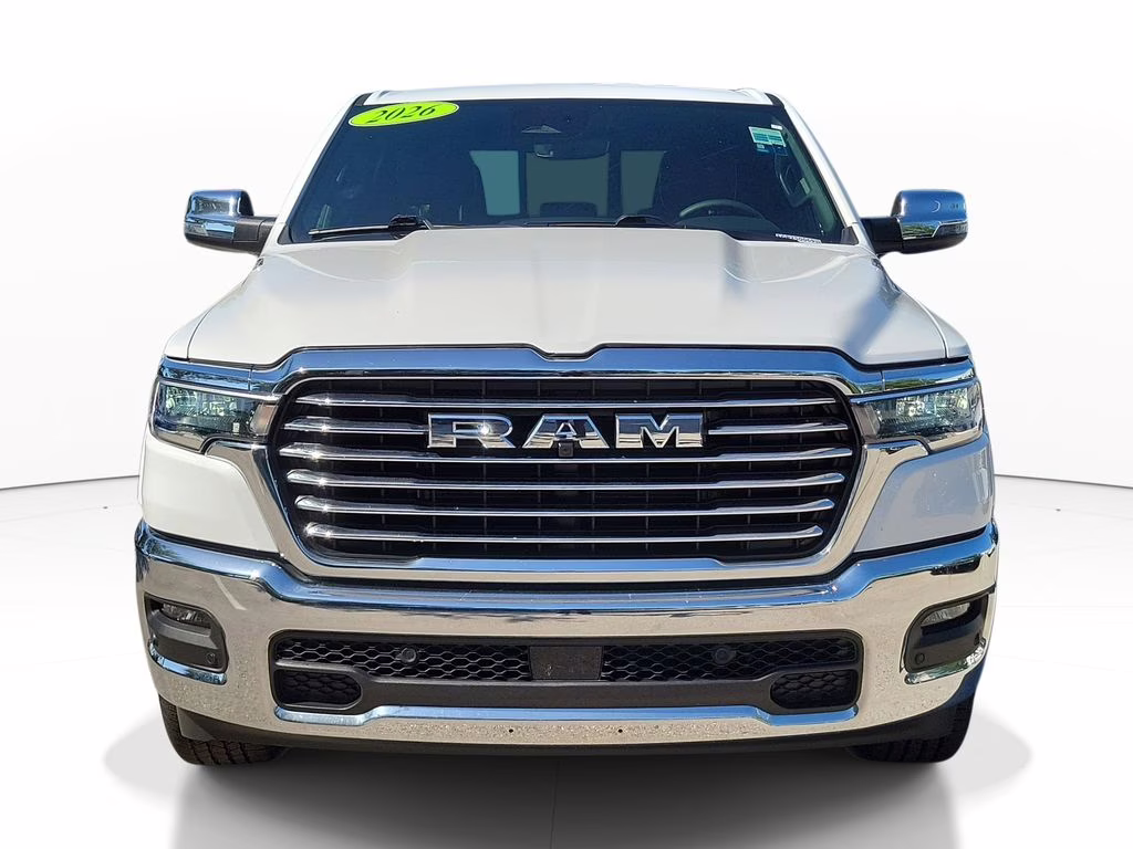 2026 Bright White Clearcoat Ram 1500 Laramie 4X4 Truck