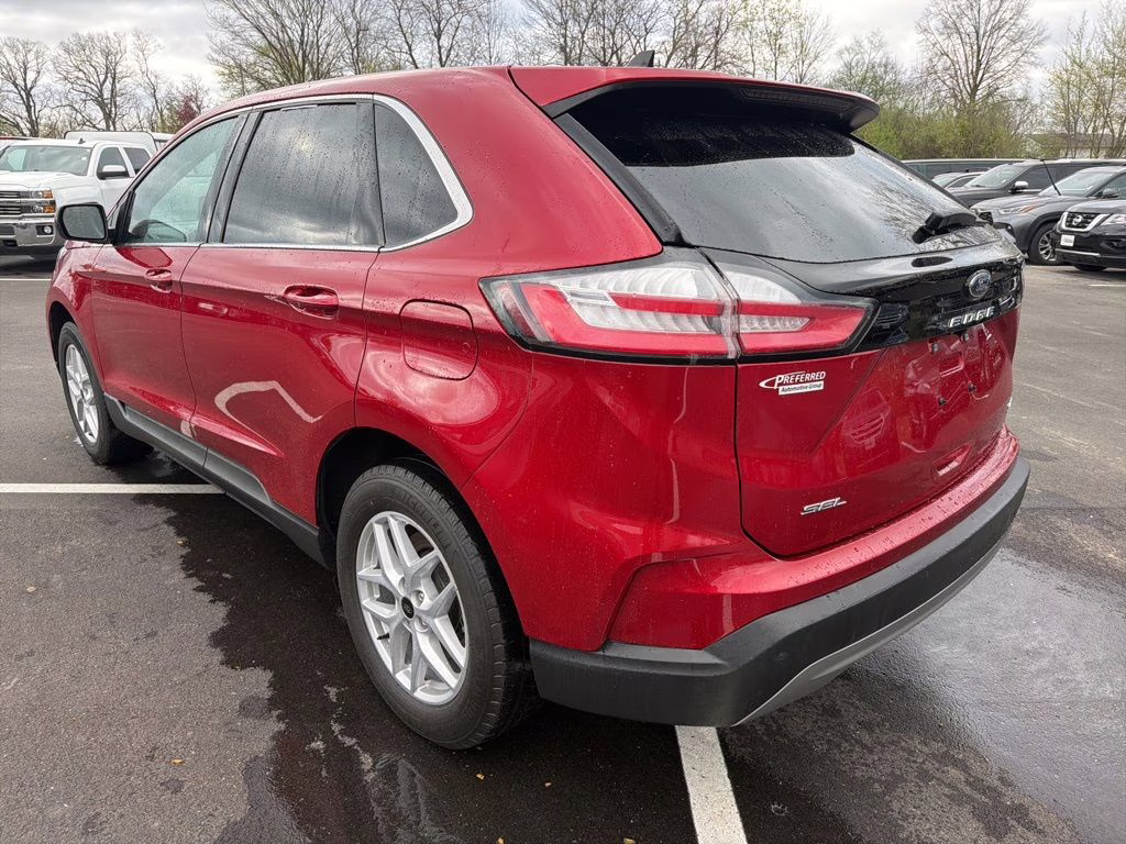 2024 Red Metallic Ford Edge SEL AWD SUV