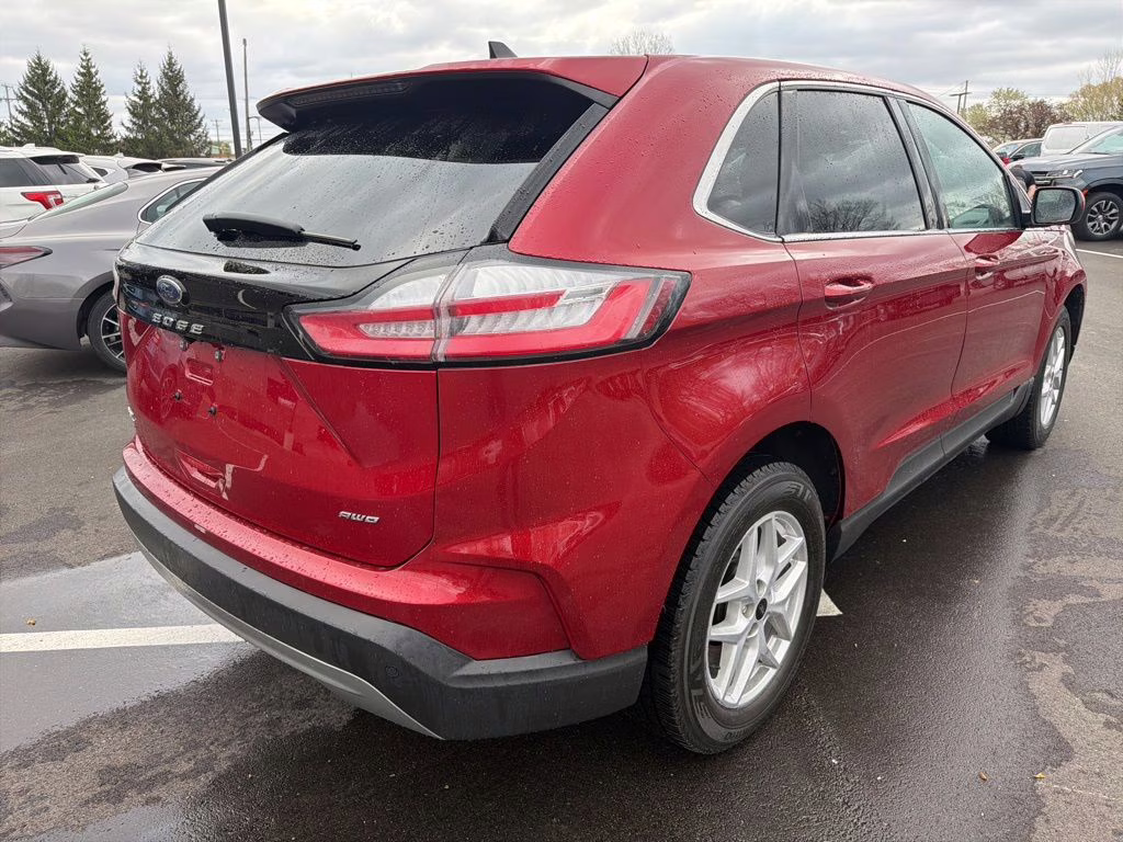 2024 Red Metallic Ford Edge SEL AWD SUV