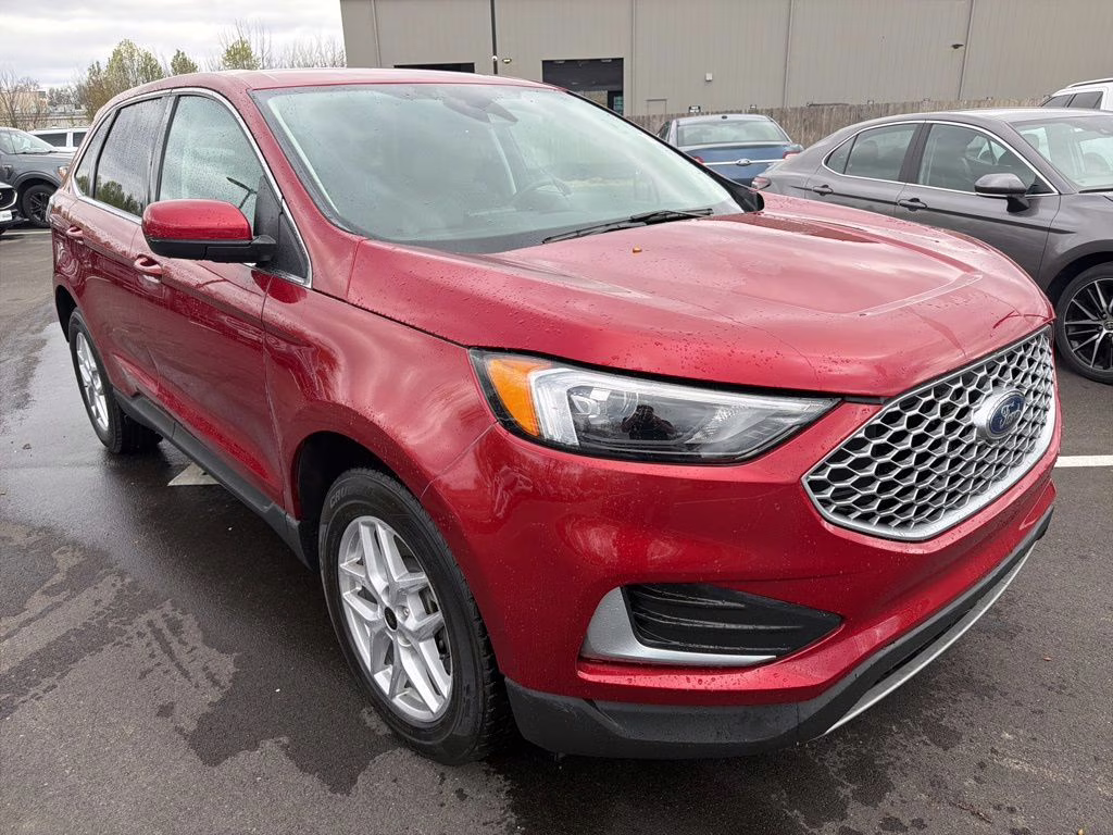 2024 Red Metallic Ford Edge SEL AWD SUV