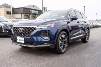 2020 Stormy Blue Hyundai Santa Fe Limited FWD SUV