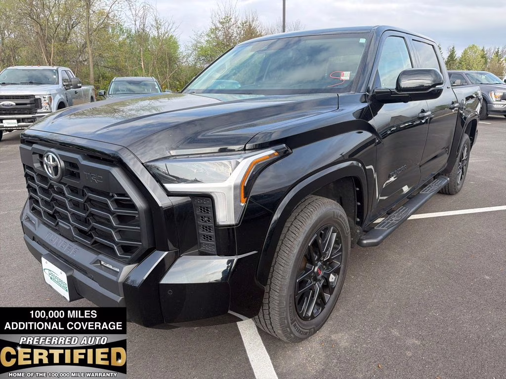 2023 Midnight Black Metallic Toyota Tundra SR5 4X4 Truck
