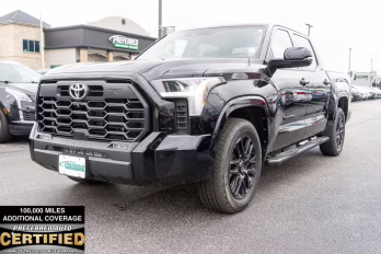 2023 Midnight Black Metallic Toyota Tundra SR5 4X4 Truck