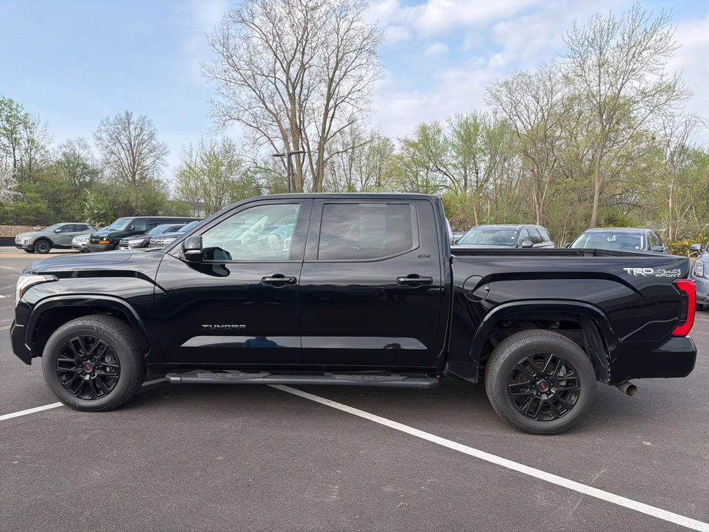 2023 Midnight Black Metallic Toyota Tundra SR5 4X4 Truck