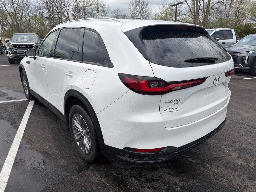 2024 Rhodium White Premium Mazda CX-90 3.3 Turbo Preferred Plus AWD SUV