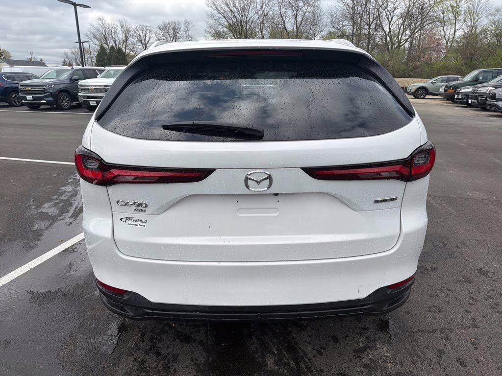 2024 Rhodium White Premium Mazda CX-90 3.3 Turbo Preferred Plus AWD SUV