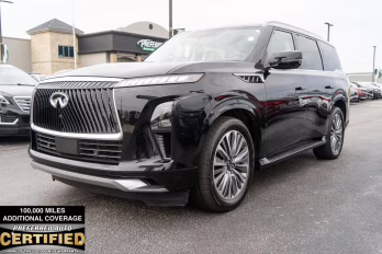 2025 Mineral Black INFINITI QX80 SENSORY 4X4 SUV