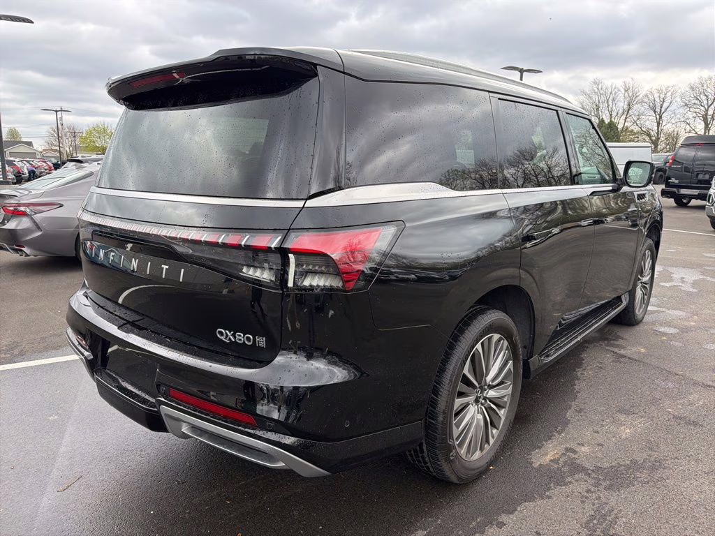 2025 Mineral Black INFINITI QX80 SENSORY 4X4 SUV