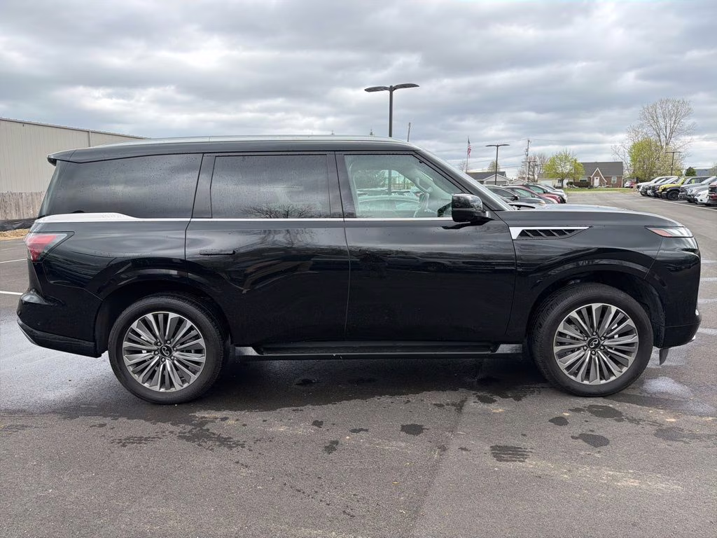 2025 Mineral Black INFINITI QX80 SENSORY 4X4 SUV