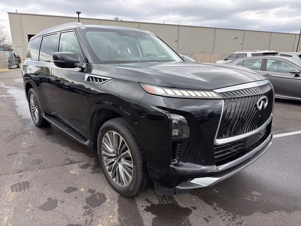 2025 Mineral Black INFINITI QX80 SENSORY 4X4 SUV