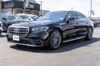 2022 Black Mercedes-Benz S-Class S 580 AWD Sedan