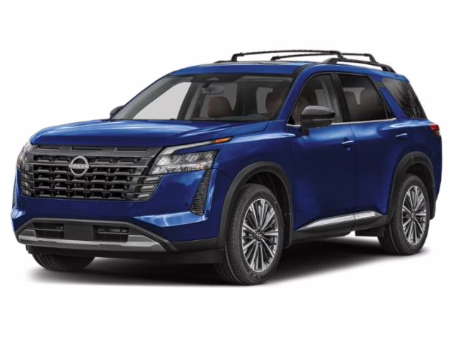 2026 Deep Ocean Blue Pearl Nissan Pathfinder Platinum 4X4 SUV