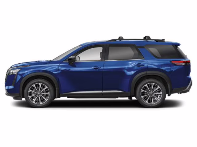 2026 Deep Ocean Blue Pearl Nissan Pathfinder Platinum 4X4 SUV