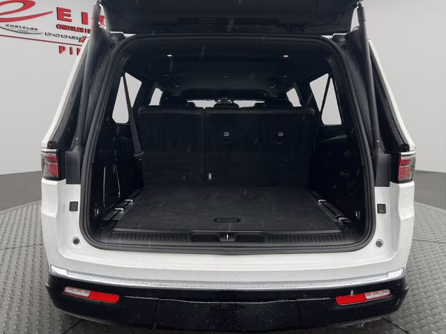 2025 Bright White Clearcoat Jeep Wagoneer L Series III 4X4 SUV