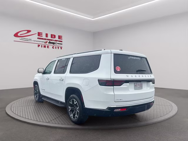 2025 Bright White Clearcoat Jeep Wagoneer L Series III 4X4 SUV