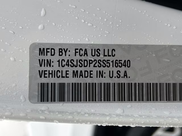 2025 Bright White Clearcoat Jeep Wagoneer L Series III 4X4 SUV