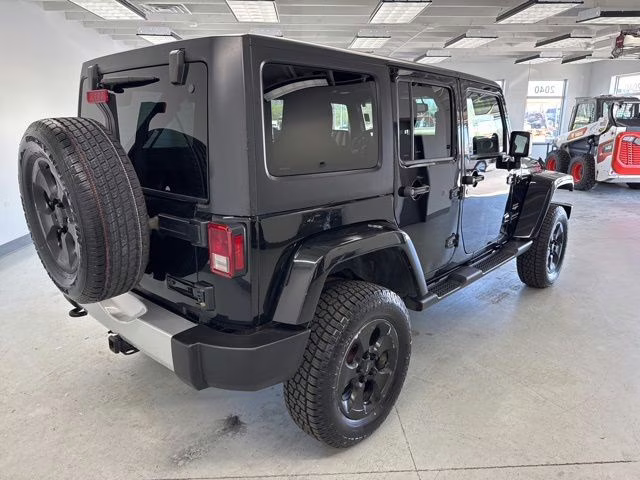 2014 Black Clearcoat Jeep Wrangler Unlimited Sahara 4X4 SUV