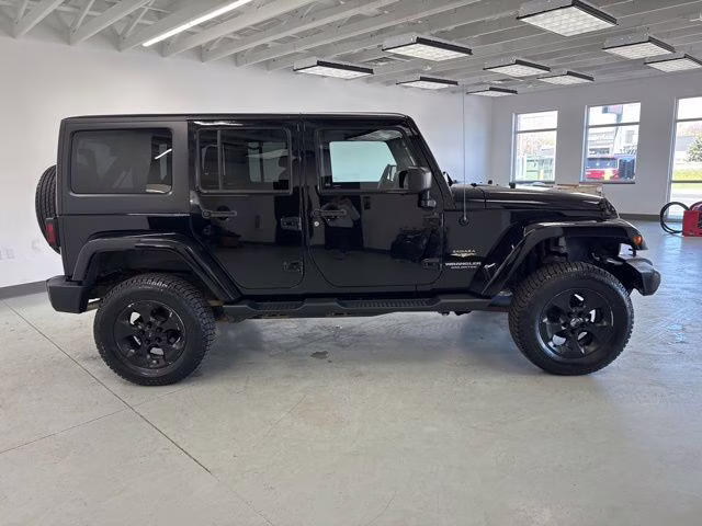 2014 Black Clearcoat Jeep Wrangler Unlimited Sahara 4X4 SUV