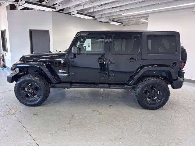 2014 Black Clearcoat Jeep Wrangler Unlimited Sahara 4X4 SUV