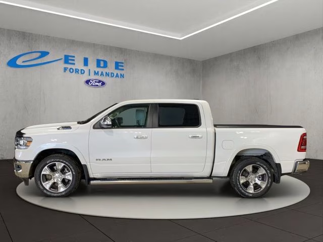2021 Ivory White Tri-Coat Pearlcoat Ram 1500 Laramie 4X4 Truck
