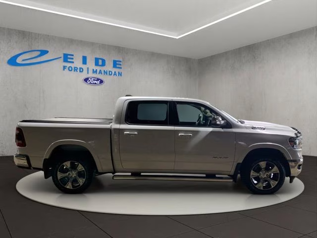 2021 Ivory White Tri-Coat Pearlcoat Ram 1500 Laramie 4X4 Truck