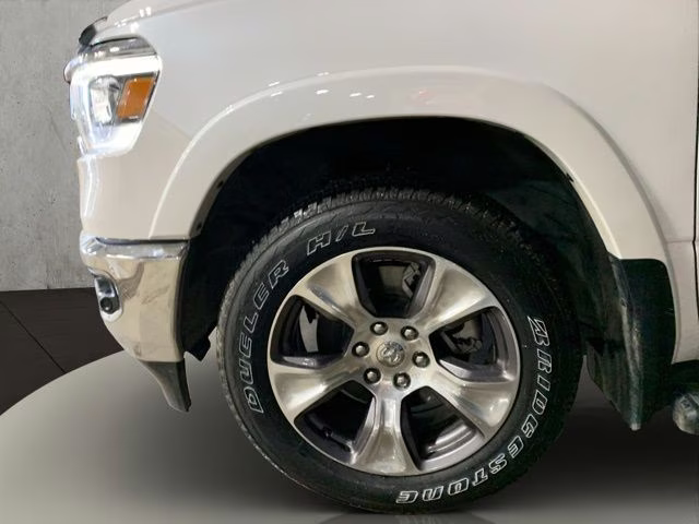 2021 Ivory White Tri-Coat Pearlcoat Ram 1500 Laramie 4X4 Truck