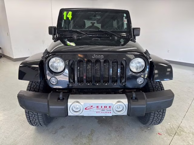 2014 Black Clearcoat Jeep Wrangler Unlimited Sahara 4X4 SUV