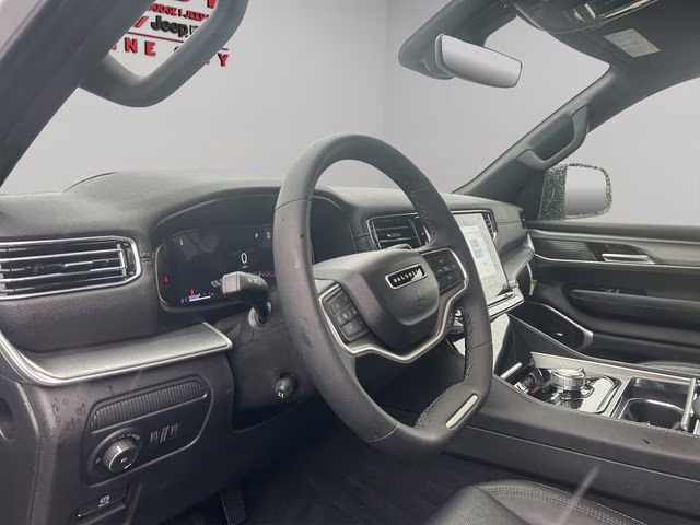 2025 Bright White Clearcoat Jeep Wagoneer L Series III 4X4 SUV
