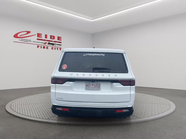 2025 Bright White Clearcoat Jeep Wagoneer L Series III 4X4 SUV