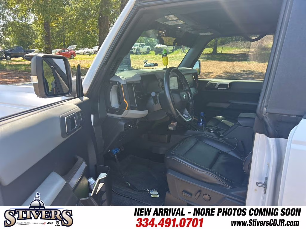 2022 Oxford White Ford Bronco Badlands 4X4 SUV