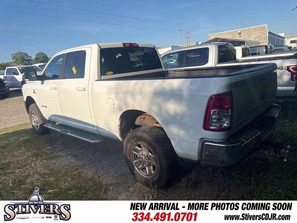 2021 Bright White Clearcoat Ram 2500 Big Horn 4X4 Truck