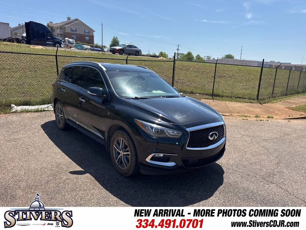 2019 Black Obsidian INFINITI QX60 LUXE FWD SUV