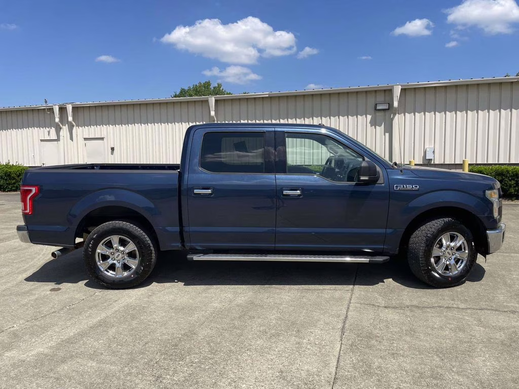 2016 Blue Jeans Metallic Ford F-150 XLT RWD Truck