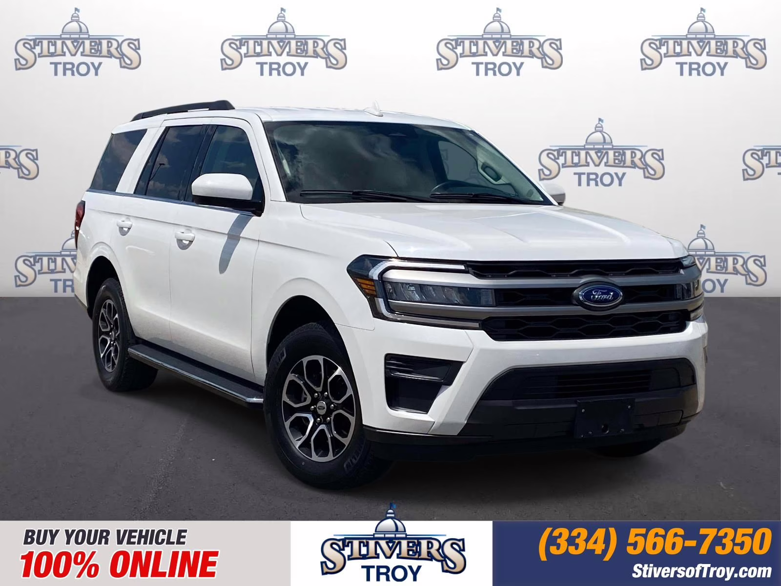 2023 White Metallic Ford Expedition XLT RWD SUV