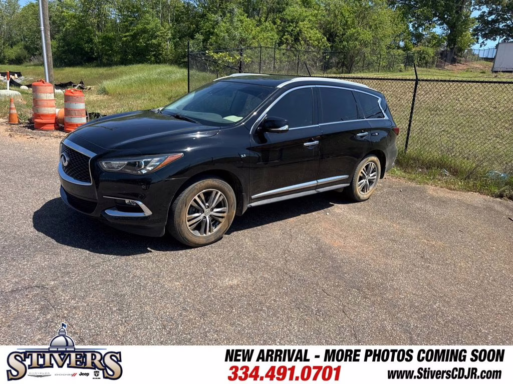 2019 Black Obsidian INFINITI QX60 LUXE FWD SUV