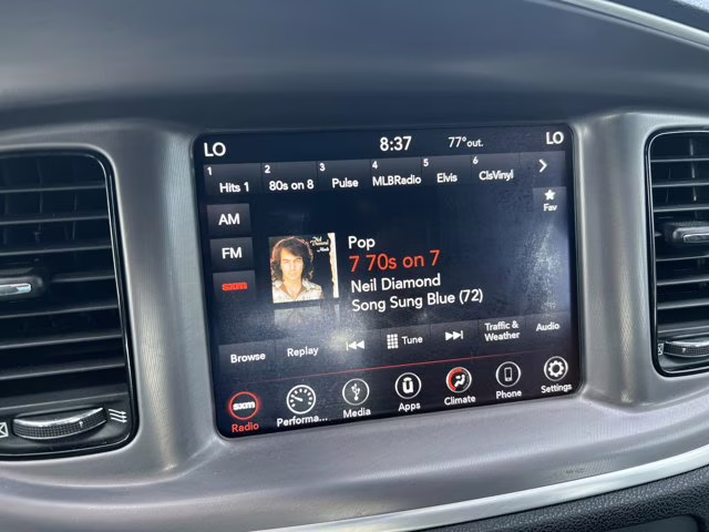 2019 Octane Red Pearlcoat Dodge Charger GT RWD Sedan