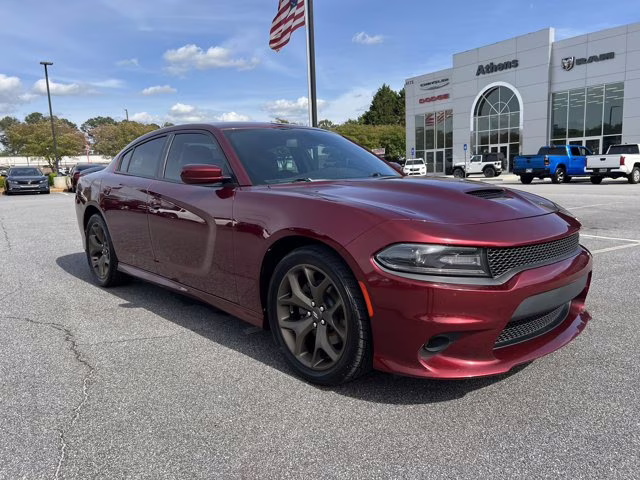 2019 Octane Red Pearlcoat Dodge Charger GT RWD Sedan