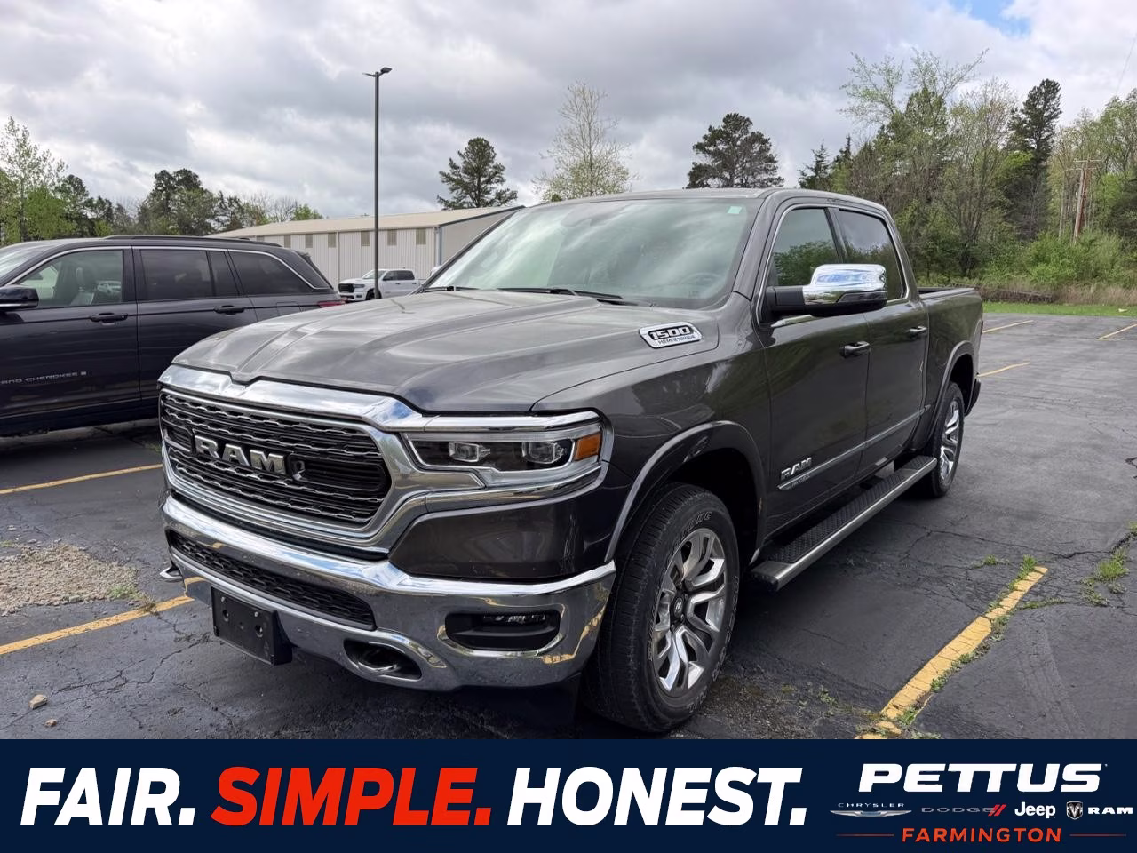 2024 Granite Crystal Metallic Clearcoat Ram 1500 Limited 4X4 Truck